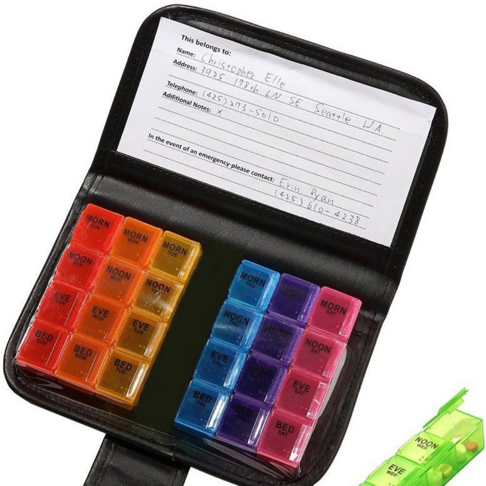 Pill organizer